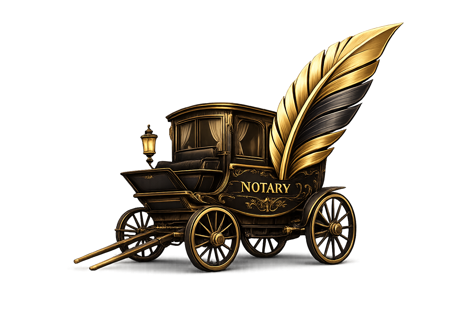 Notary Wagon Logo